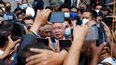 Malaysia seeks gag order on talk of jailed ex-PM's bid to reveal royal document 