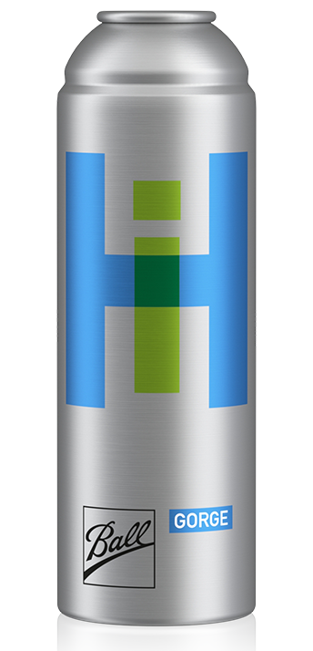 Aluminum aerosol bottle