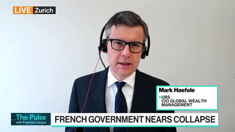 UBS's Haefele on French Political Turmoil, Markets